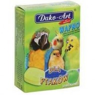 Sépiové kosti a vitamíny DAKO - ART Minerálny blok jablkový 2ks