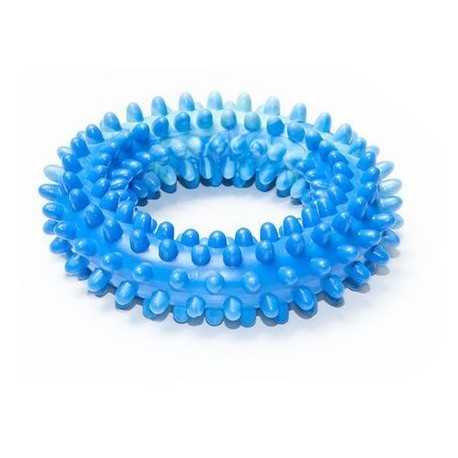 Hračky z tvrdej gumy pre psov Kruh gumový s pichliačmi 12cm