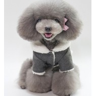 Kabát Dog Baby sivý
