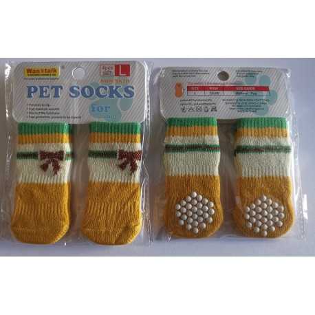 Oblečenie pre psov Ponožky Žlté- S, L, XL