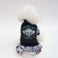 Oblečenie pre psov Overal Goldfish čierny