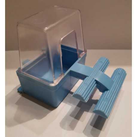 Kŕmidlá a napájačky Plastové krmítko 6x4x5,5cm