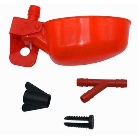 Kŕmidlá a napájačky Napájačka pre kurčatá, sliepky a prepelice