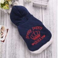 Novinky 2023 Látkový kabátik modrý