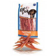 Sušené mäso pre psa KIDDOG 100% kačacie prsia 80 g