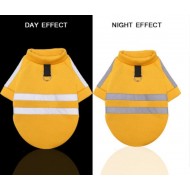 Novinky 2023 Reflexná mikina žltá