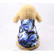 Novinky 2023 Mikina maskáčová modrá