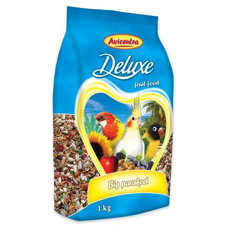 Kŕmne zmesi pre vtáky AVICENTRA deluxe pre malé papagáje 1kg
