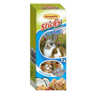 Maškrty pre hlodavce Avicentra Tyčinky pre hlodavce orech+kokos 2ks