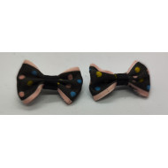 Oblečenie pre psov Sponka mašlička 3,5cm-2ks motív 7