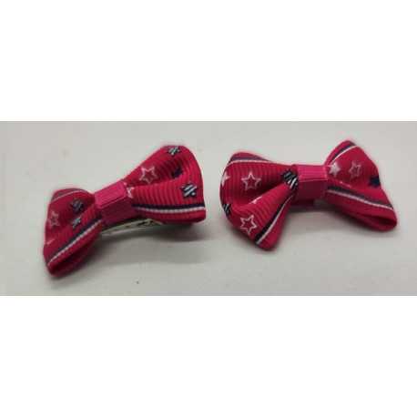 Oblečenie pre psov Sponka mašlička 3,5cm-2ks motív 14