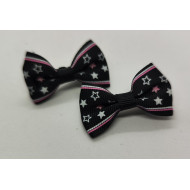 Oblečenie pre psov Sponka mašlička 3,5cm-2ks motív 21