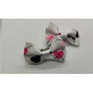 Oblečenie pre psov Sponka mašlička 3,5cm-2ks motív 24