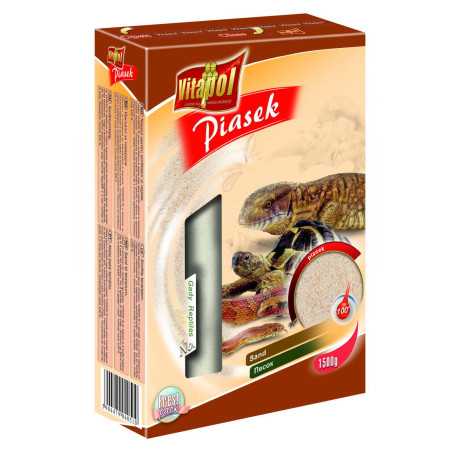 Podstielky a substráty do terária Vitapol teráriový piesok1,5kg