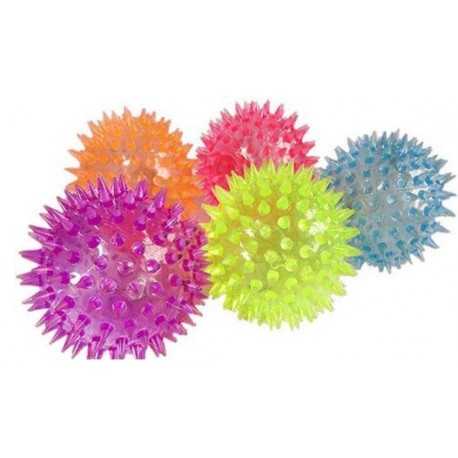 Vinylové a latexové hračky Loptička s pichliačmi 6,5cm